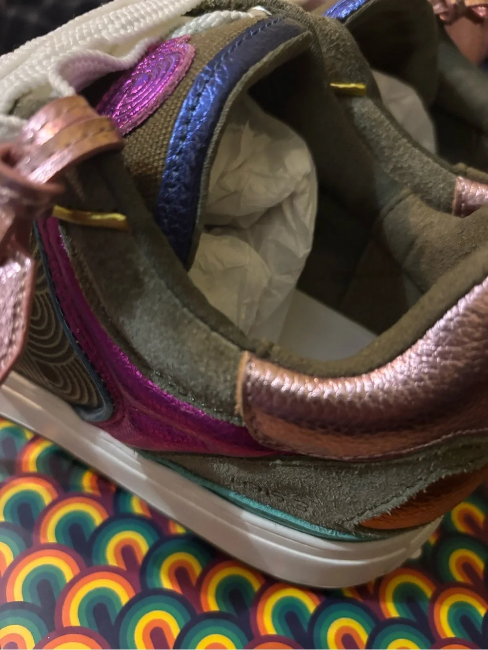 Kurt Geiger sole accents thick